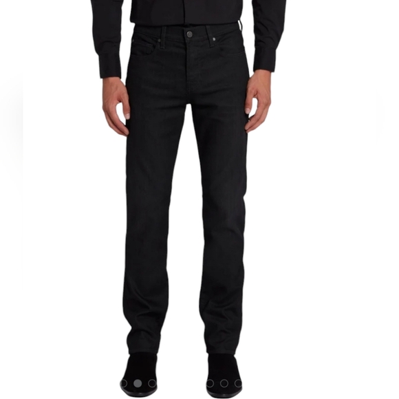 7 For All Mankind Other - 7 For All Man Kind Men's The Straight Black Slim Jeans 31
